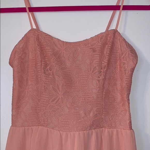 π₯Adorable Vera Wang Pink Dress with Open Backπ - Picture 4 of 9